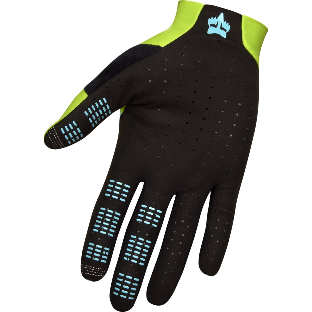 FOX Flexair MTB Full Finger Gloves Men - Elevated - light blue