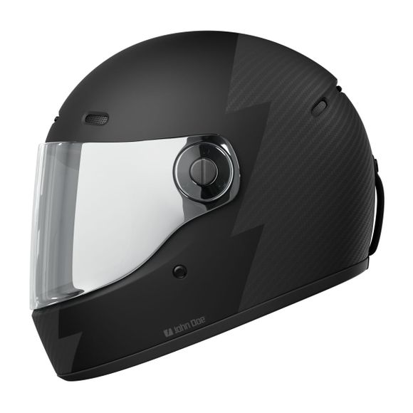 John Doe Full-Face Helmet JD/ONE SIGNATURE FROZEN - BlackRef: JDE0205