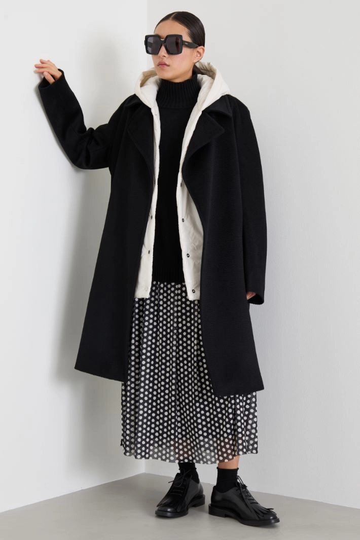 Quilted padded gilet - WHITE