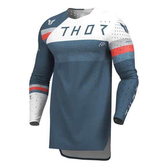 Thor Sport League cross jersey 2025 - Black / whiteRef: To3195