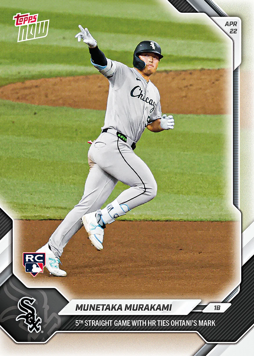 Munetaka Murakami - 2026 MLB Topps NOW® - Card 110 - PR: 12429