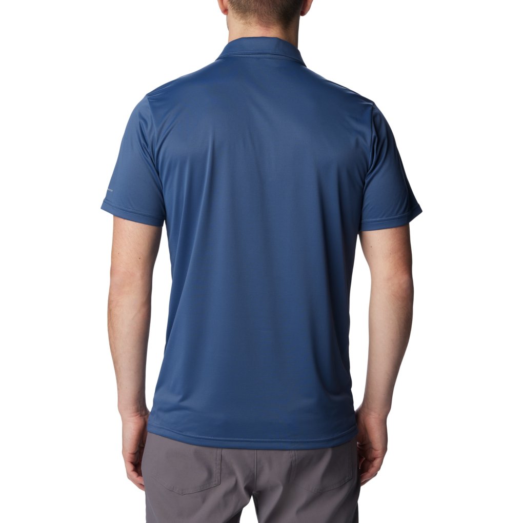 Columbia Hike Poloshirt Men - Dark Mountain