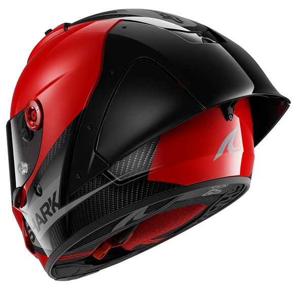 Shark Aeron- GP - Carbon / Rouge full headsetRef: Sh1725-Ccra