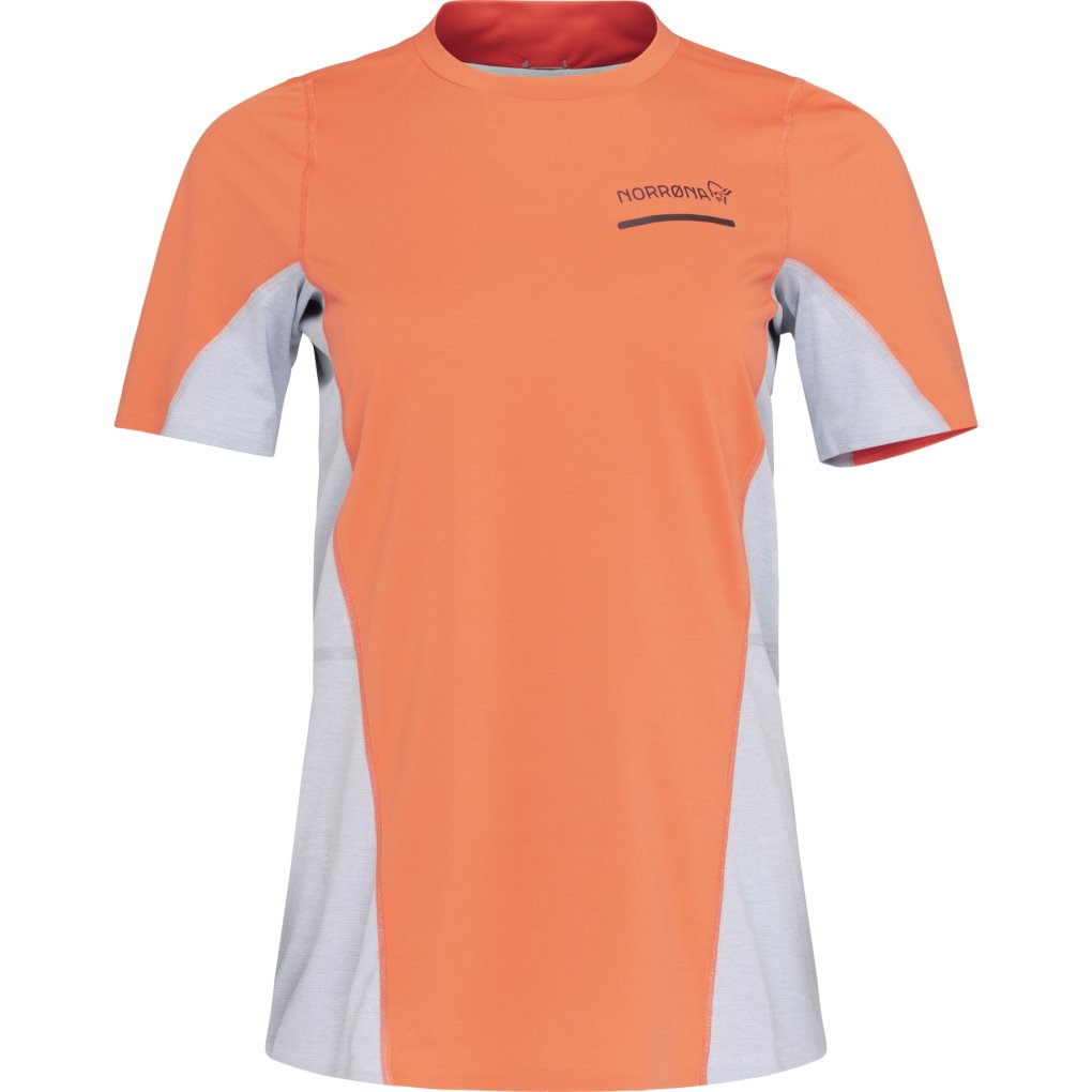 Norrona senja equaliser lightweight T-shirt Women - Flamingo