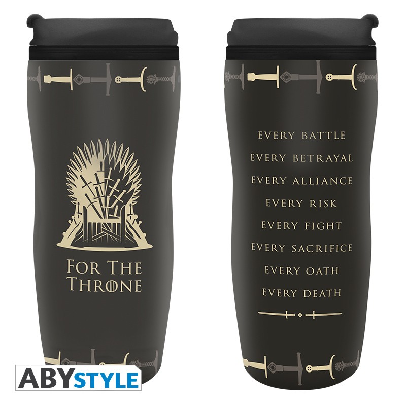 GAME OF THRONES Travel Mug Throne