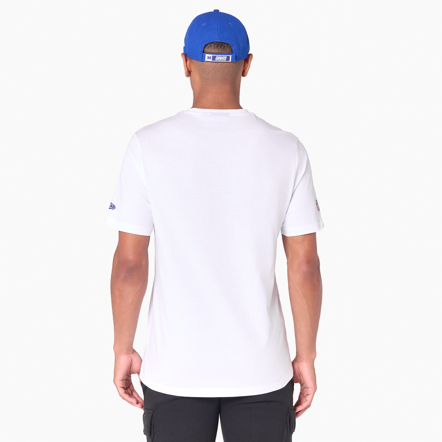 New York Giants Team Logo Football NFL T-Shirt White