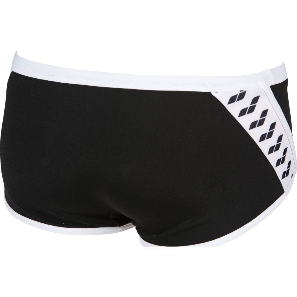 arena Team Stripe Low Waist Short - black/white