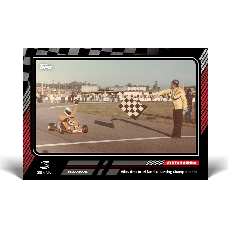 Topps UK - The Story of Senna - Card #3