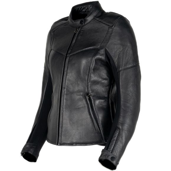 Dxr Mikaela Motorcycle Jacket - BlackRef: DXR1091