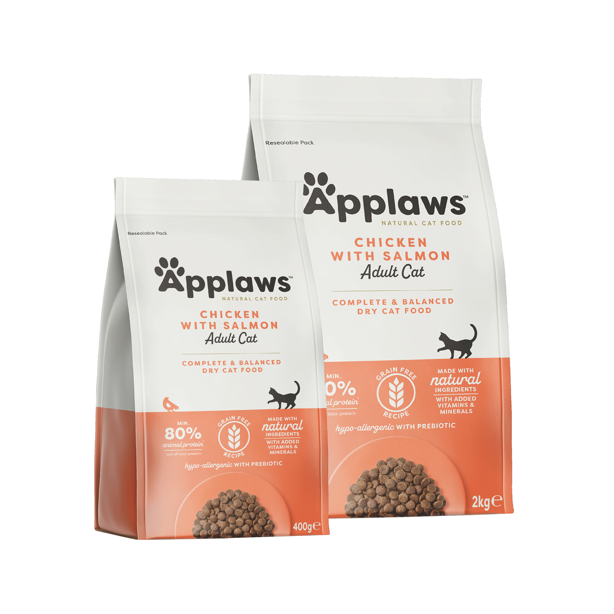 Applaws Cat Food - Adult - Chicken & Salmon - 400g