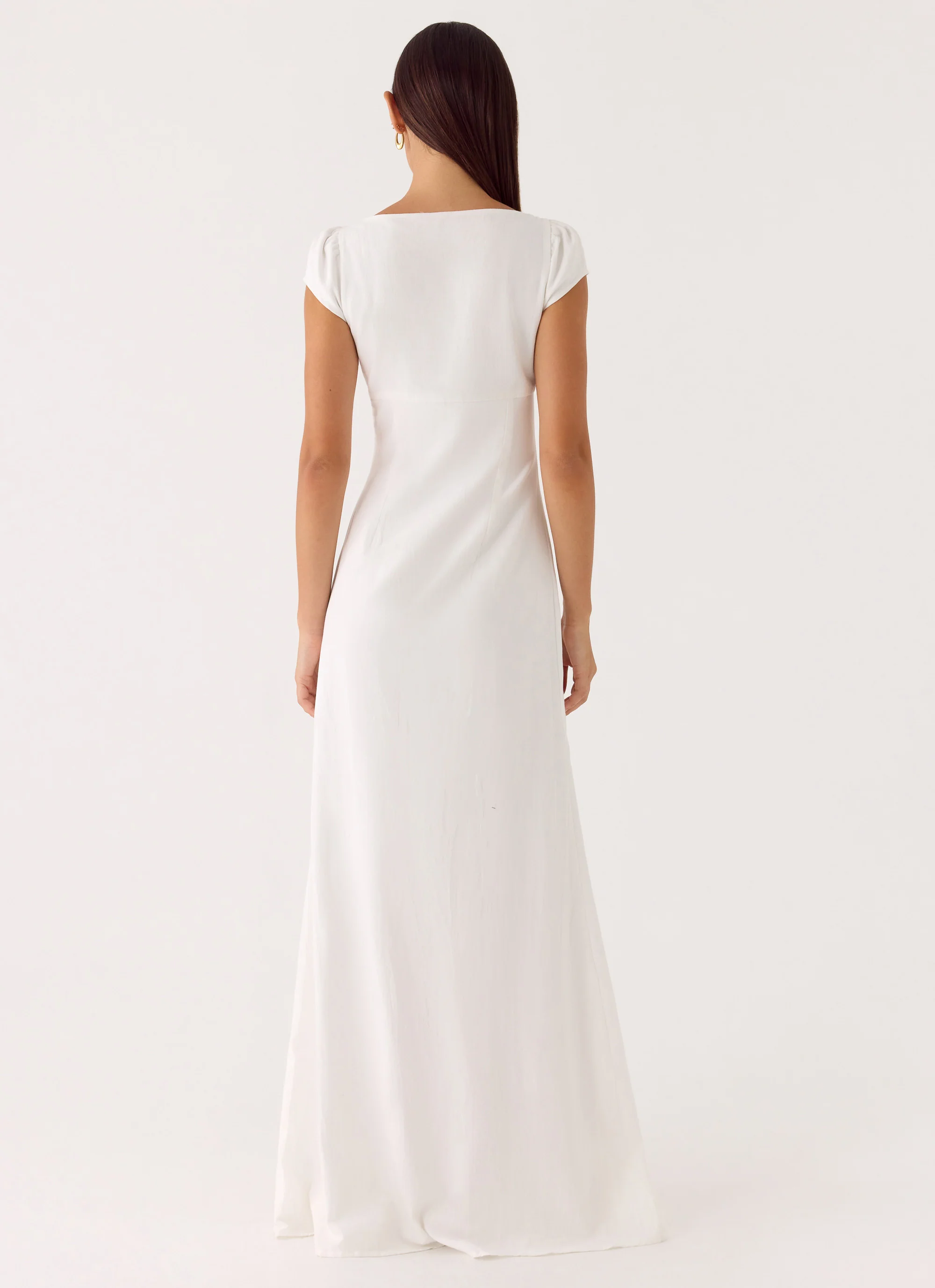 Never Really Over Maxi Dress - White