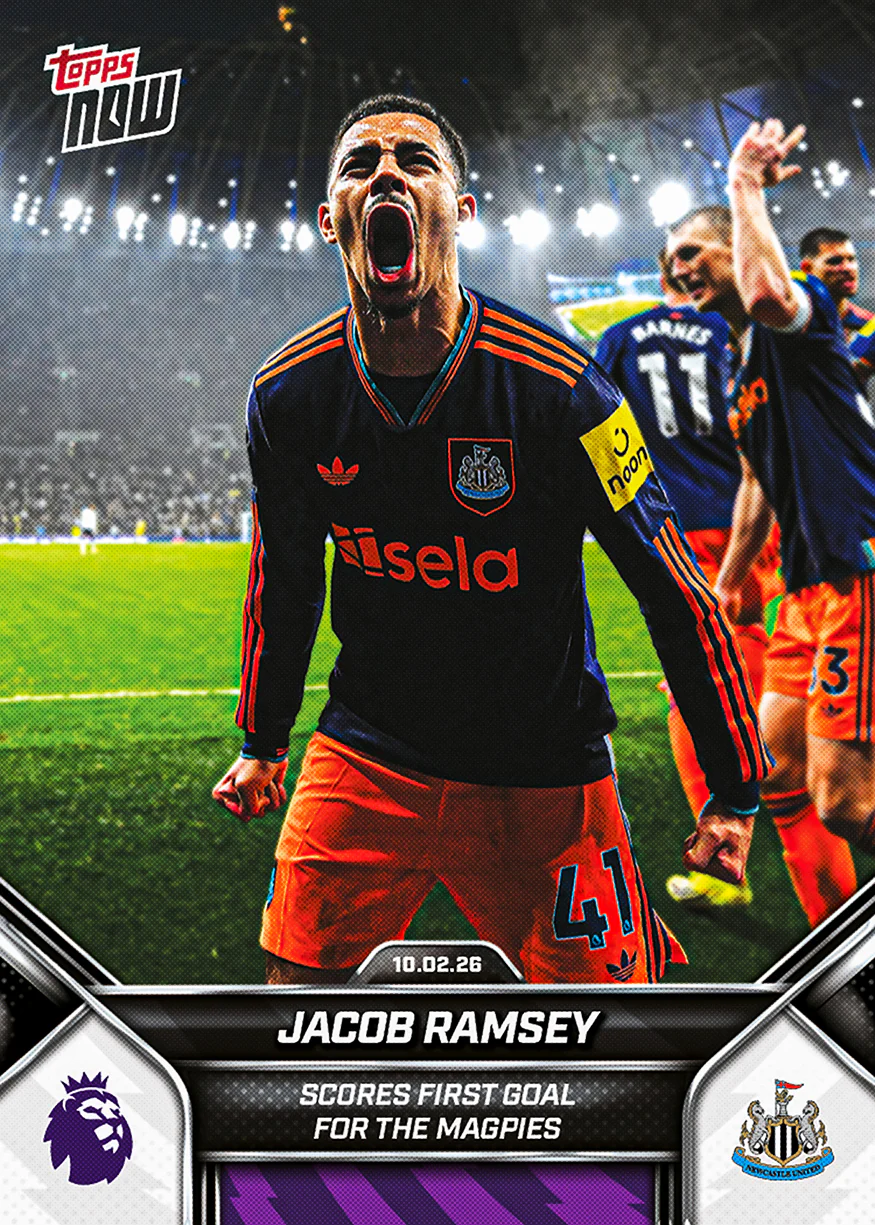 Jacob Ramsey - 2025-26 Premier League Topps NOW® - Card 135 - PR: 240