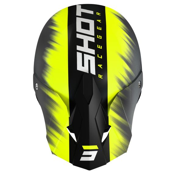 Shot FURIOUS VERSUS cross helmet - NEON YELLOW MATT 2022 - YellowRef: SO2192