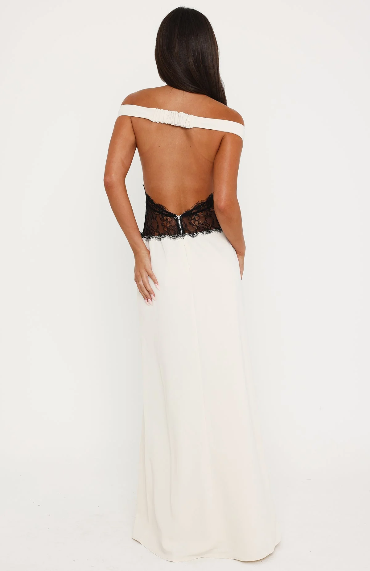 Breaking The Internet Maxi Dress Off White