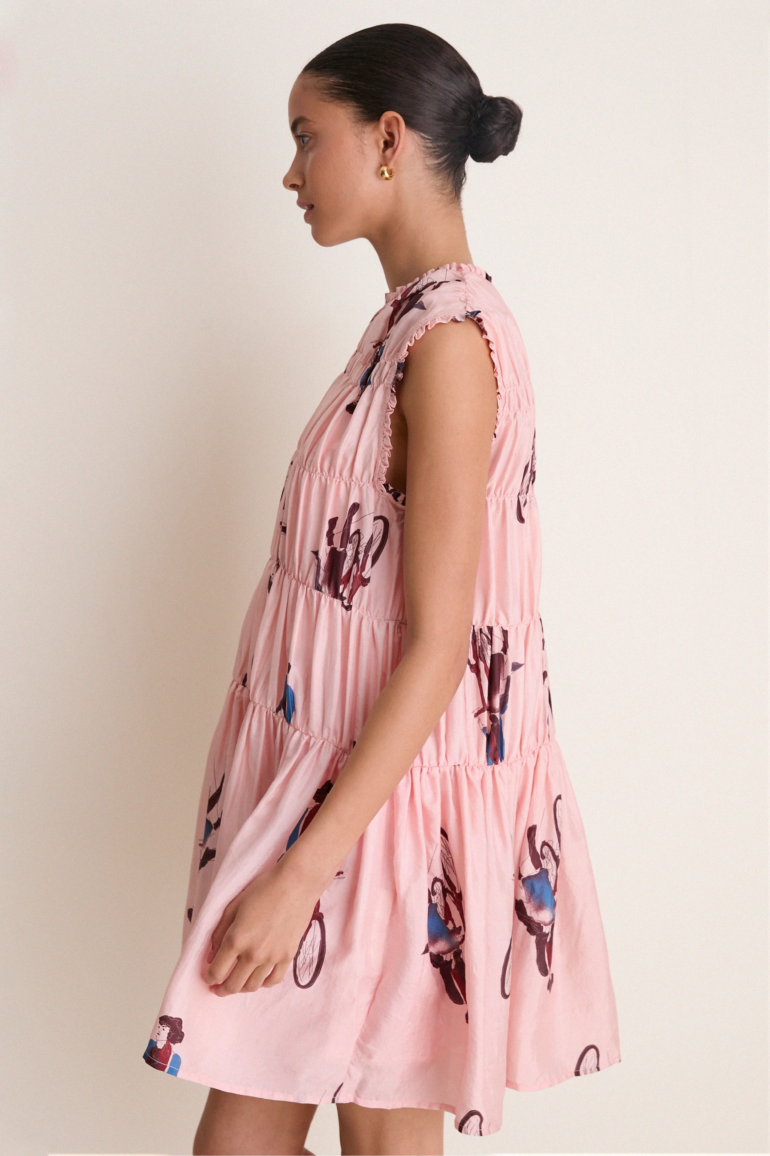 Light Pink Jule Parisian Pedal Dress