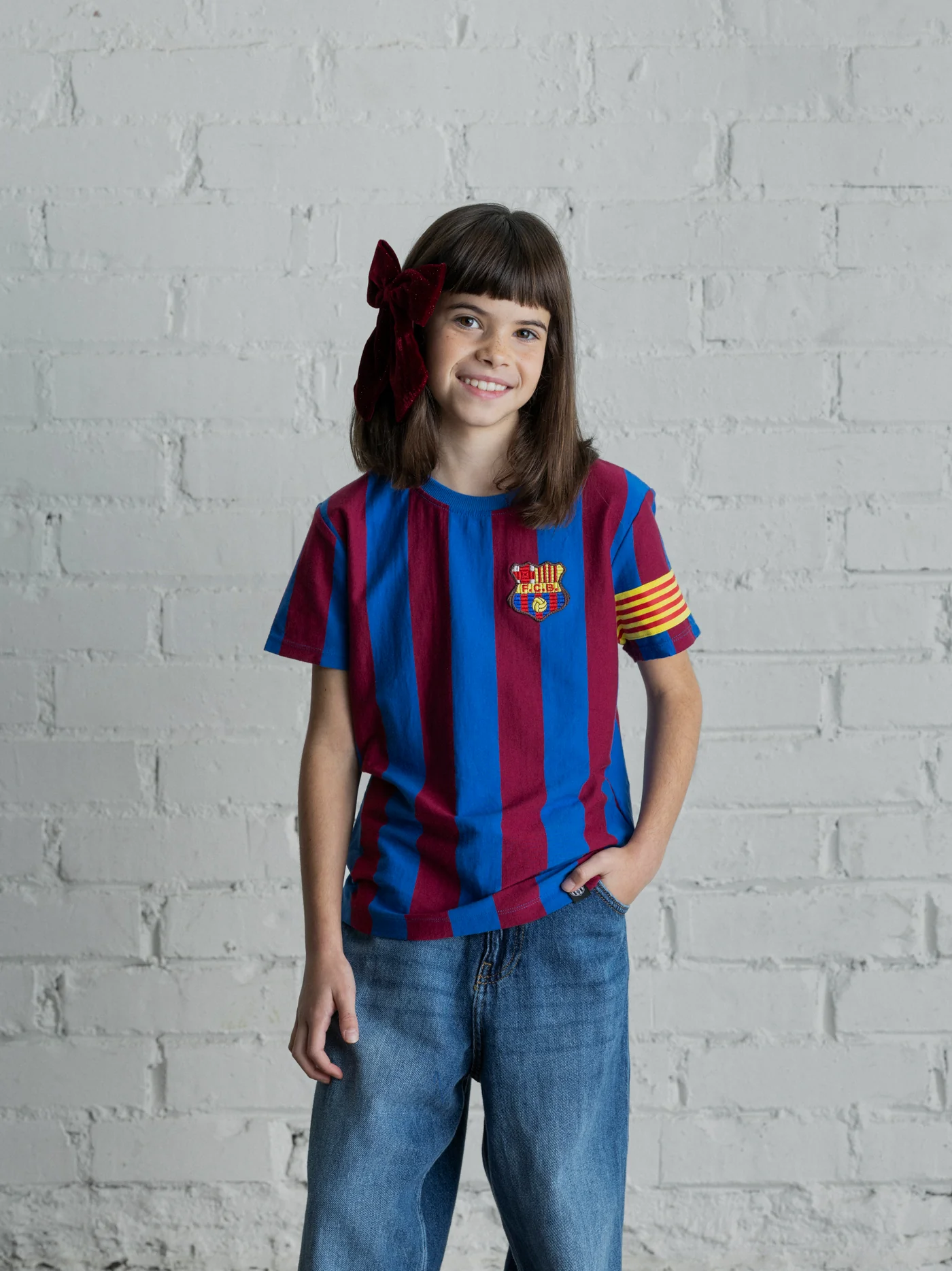 FC Barcelona Captain’s Jersey - Junior