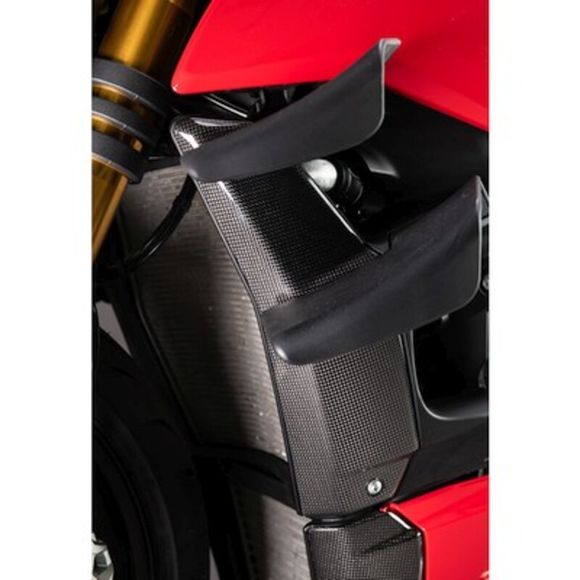 Brilliant carbon LighTech radiator protectionRef: Lig00920A / 1103724