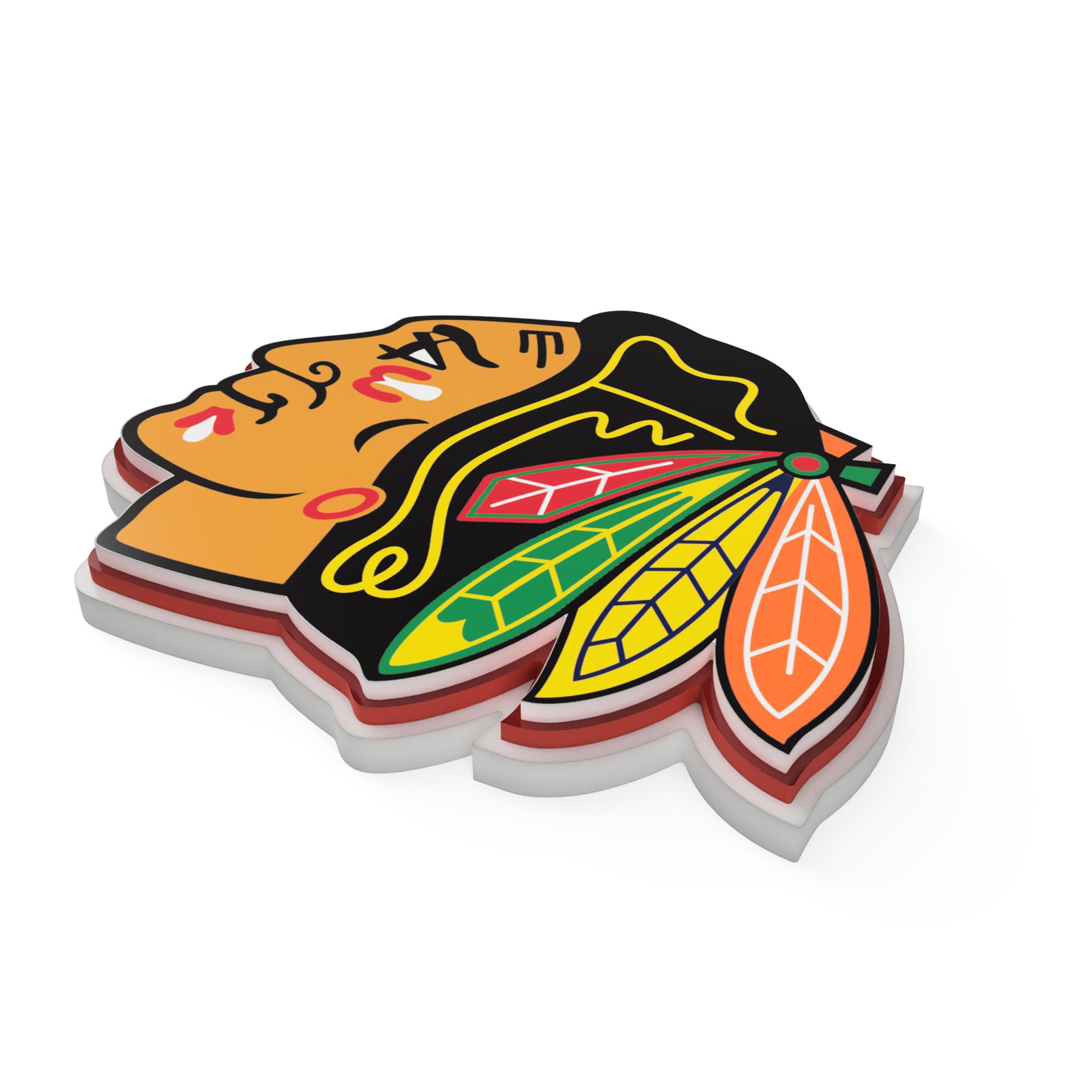Chicago Blackhawks Big Logo NHL Fan Chain