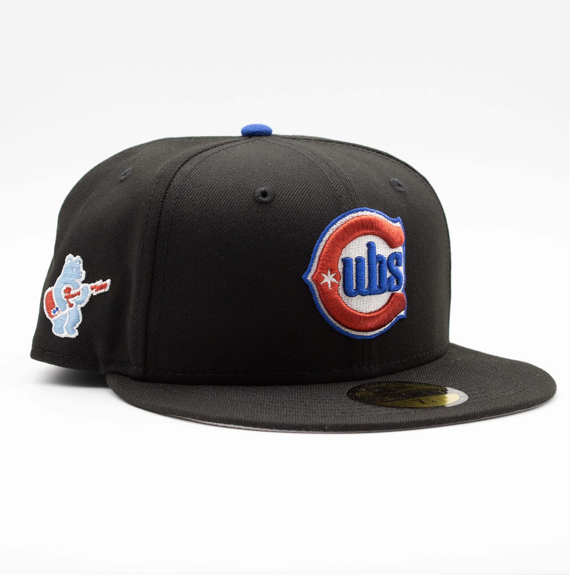 Chicago Cubs Alternate Logo 59FIFTY Fitted MLB Cap Black