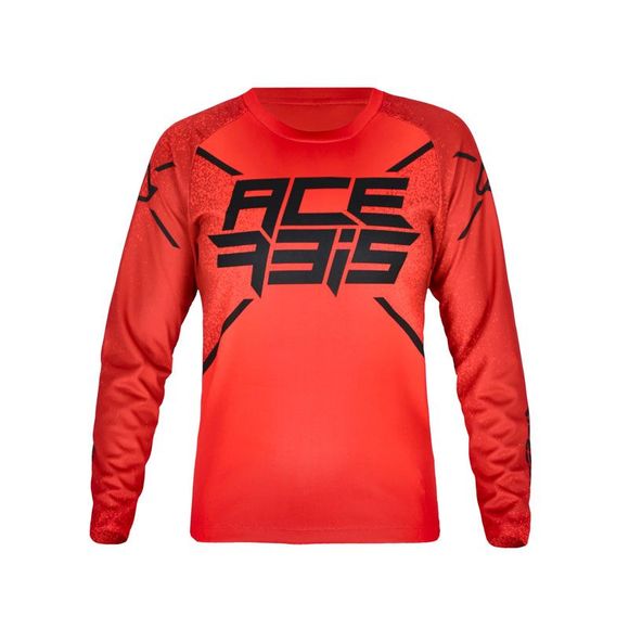 Maillot cross Acerbis MX J-KID FIVE - Rouge / NoirRef : AE5415