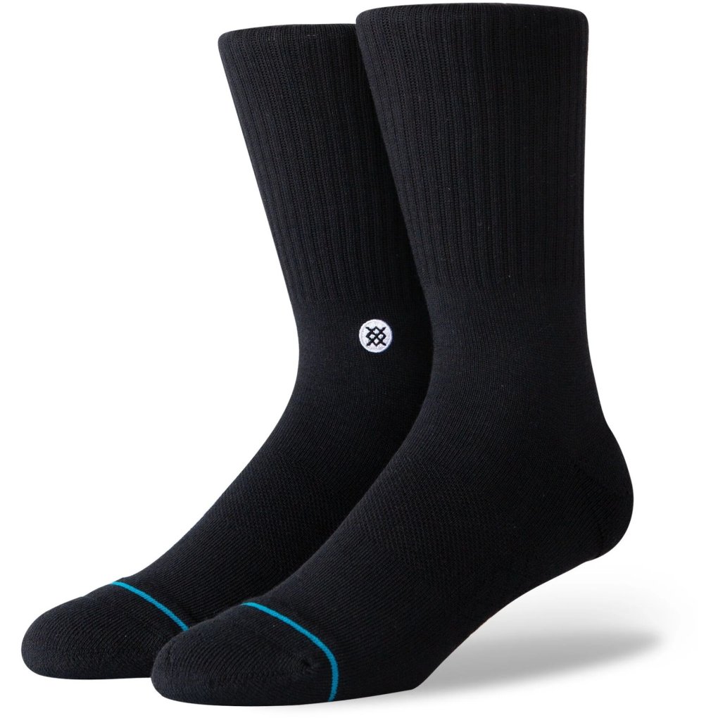 Stance Icon Crew Socks Unisex - 3 Pack - black