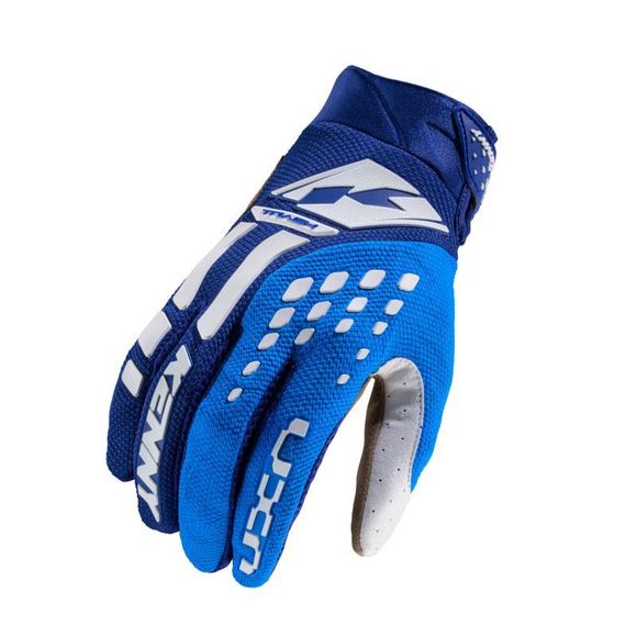 Kenny TRACK 2025 cross Gloves - Blue / YellowRef: KE2416