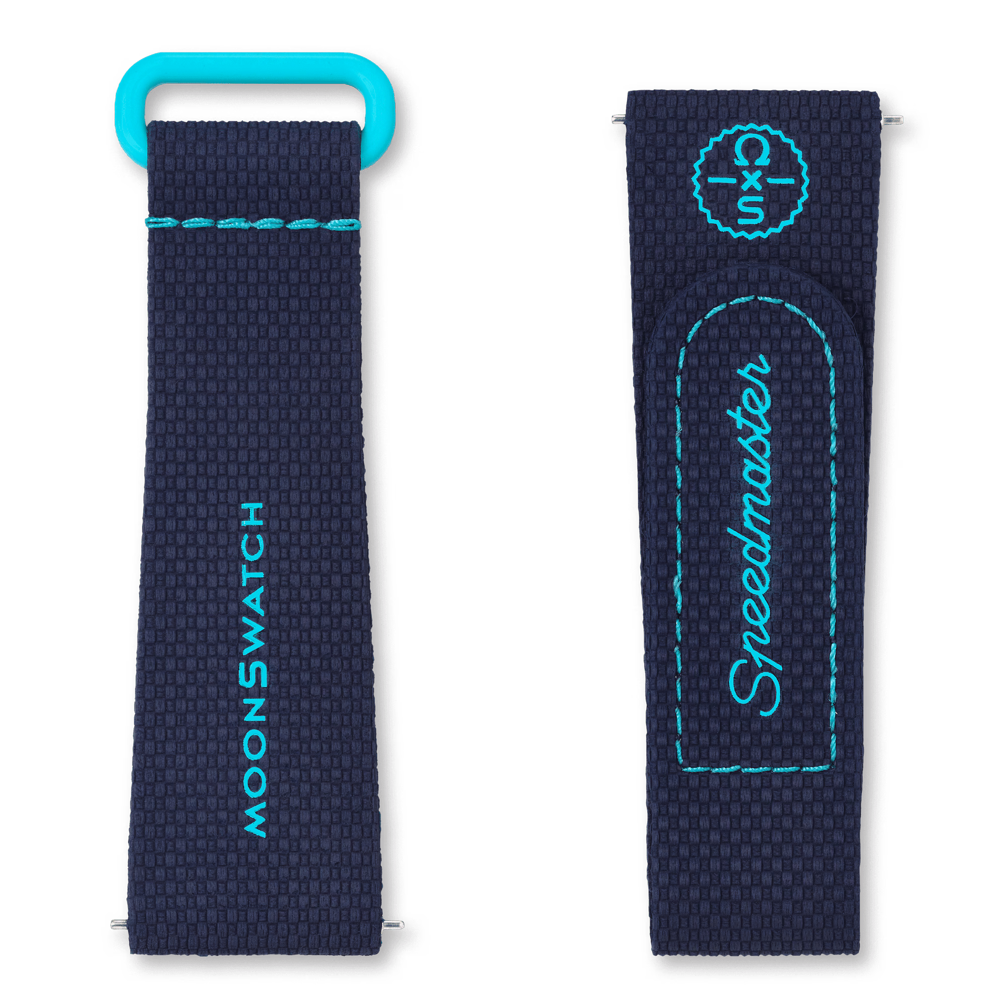 MOONSWATCH DARK BLUE/TURQUOISE RUBBER