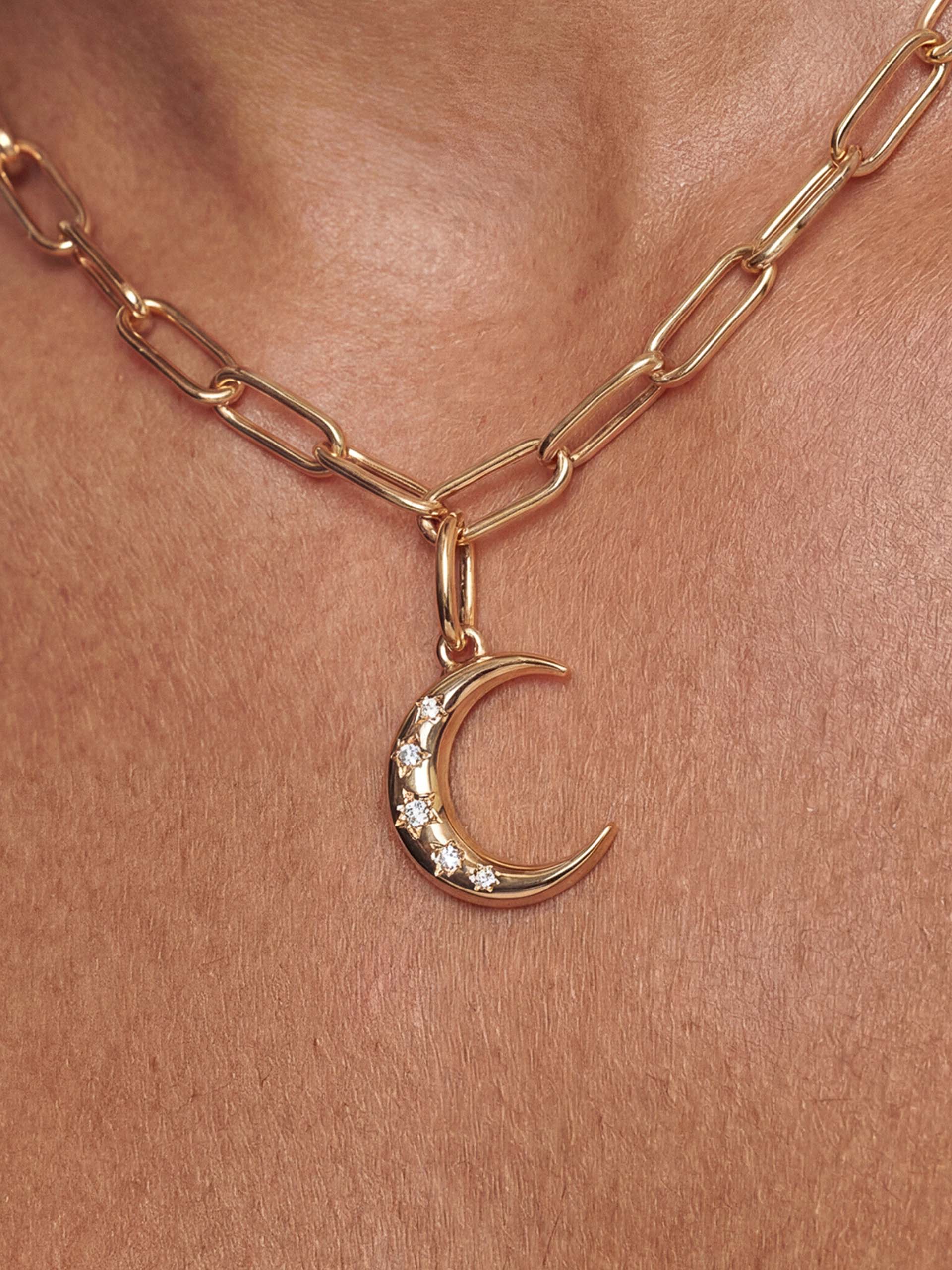 Crescent Moon Charm