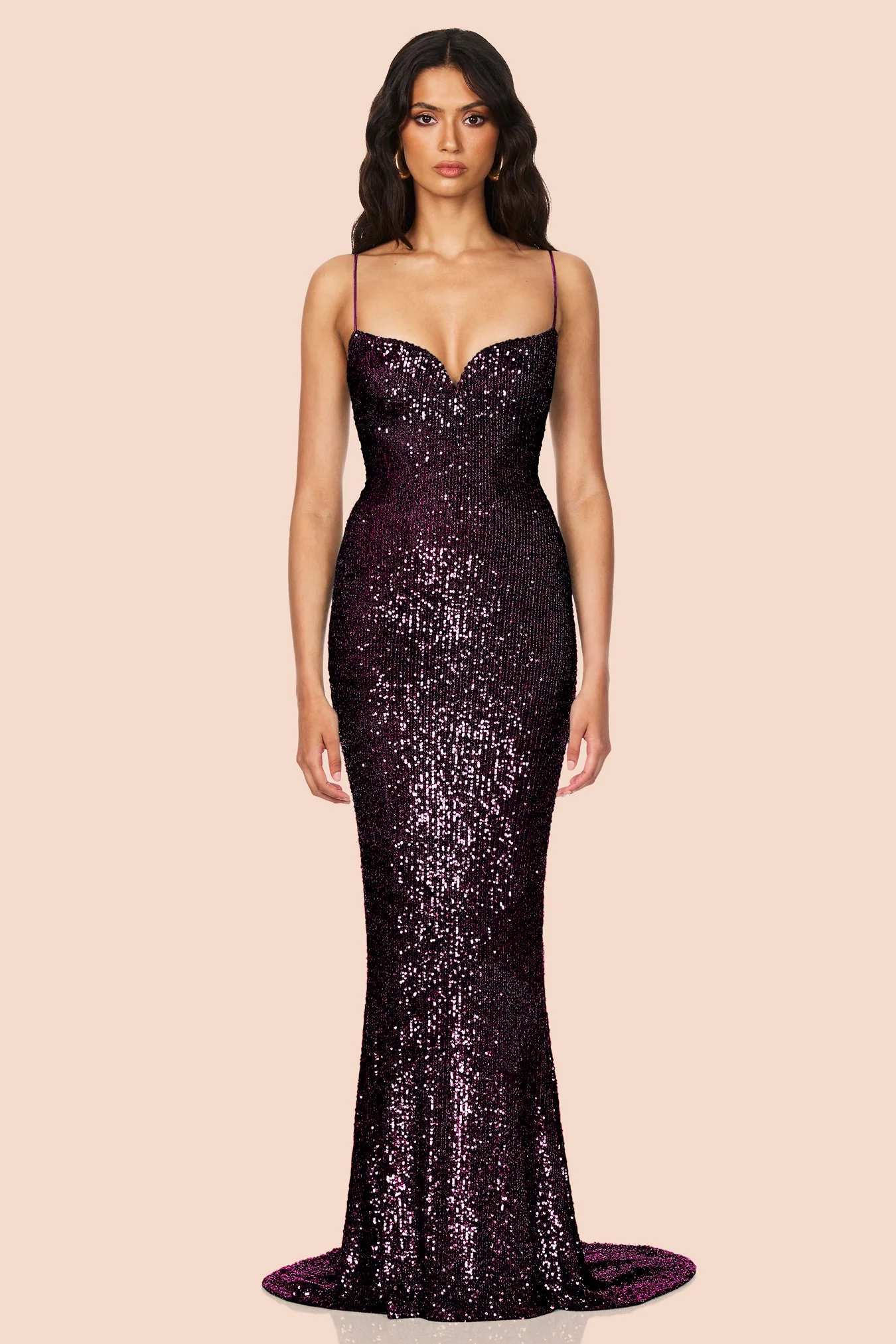 Serena Sequin Gown