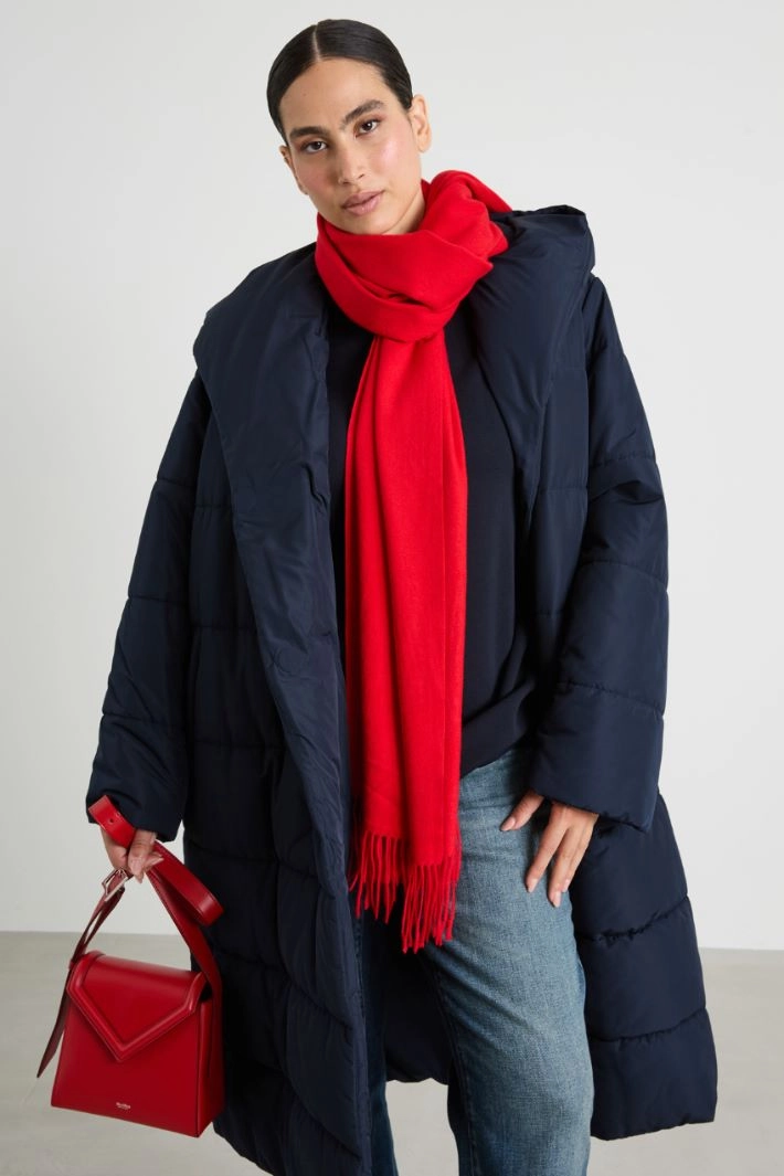 Light cloth scarf - RED