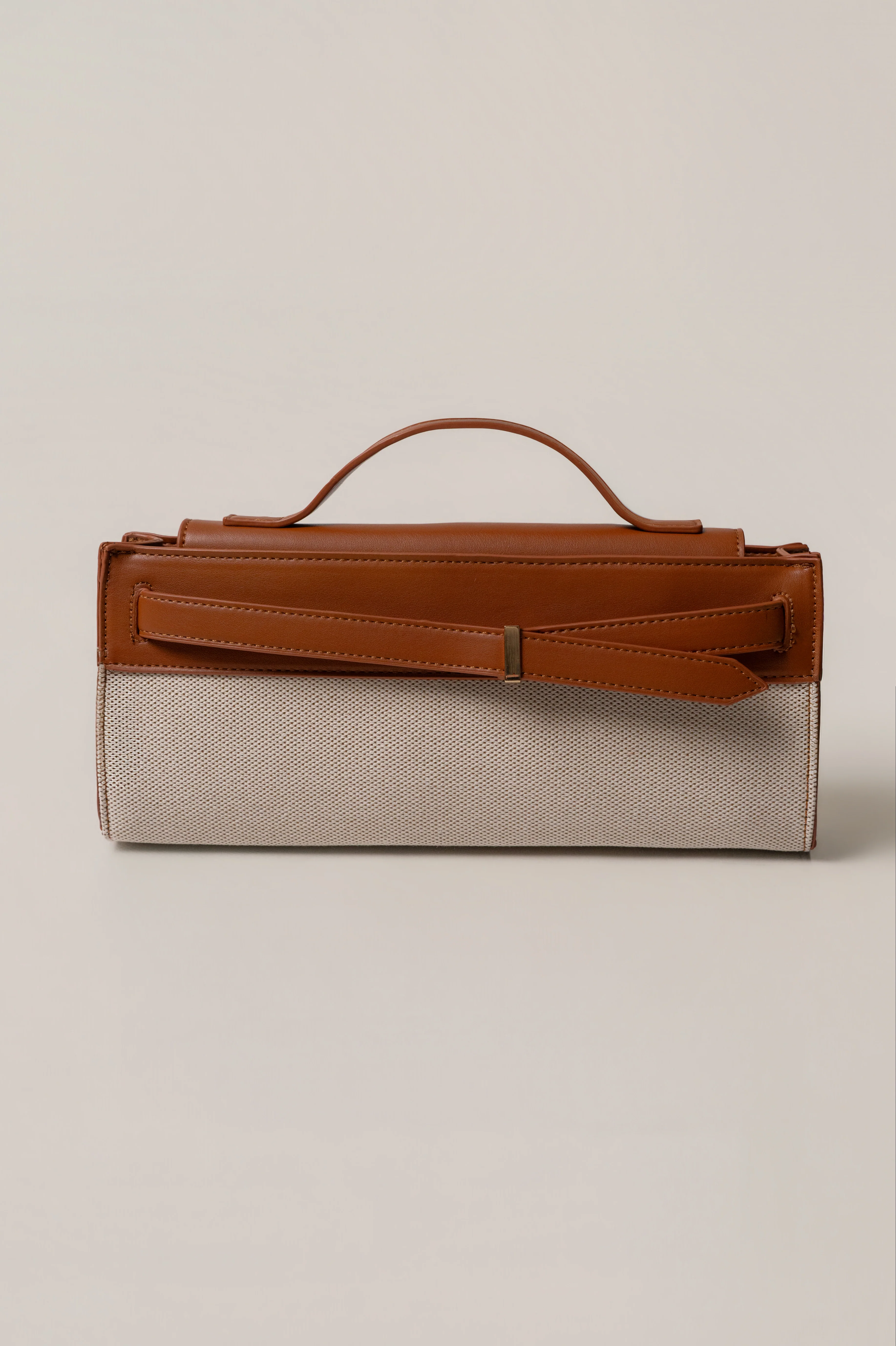 Ivory Windsor Canvas Handbag