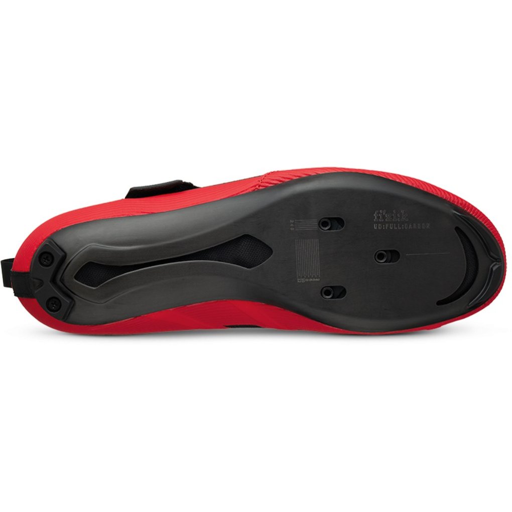 Fizik Transiro Infinito R3 Triathlon Shoes - red/black