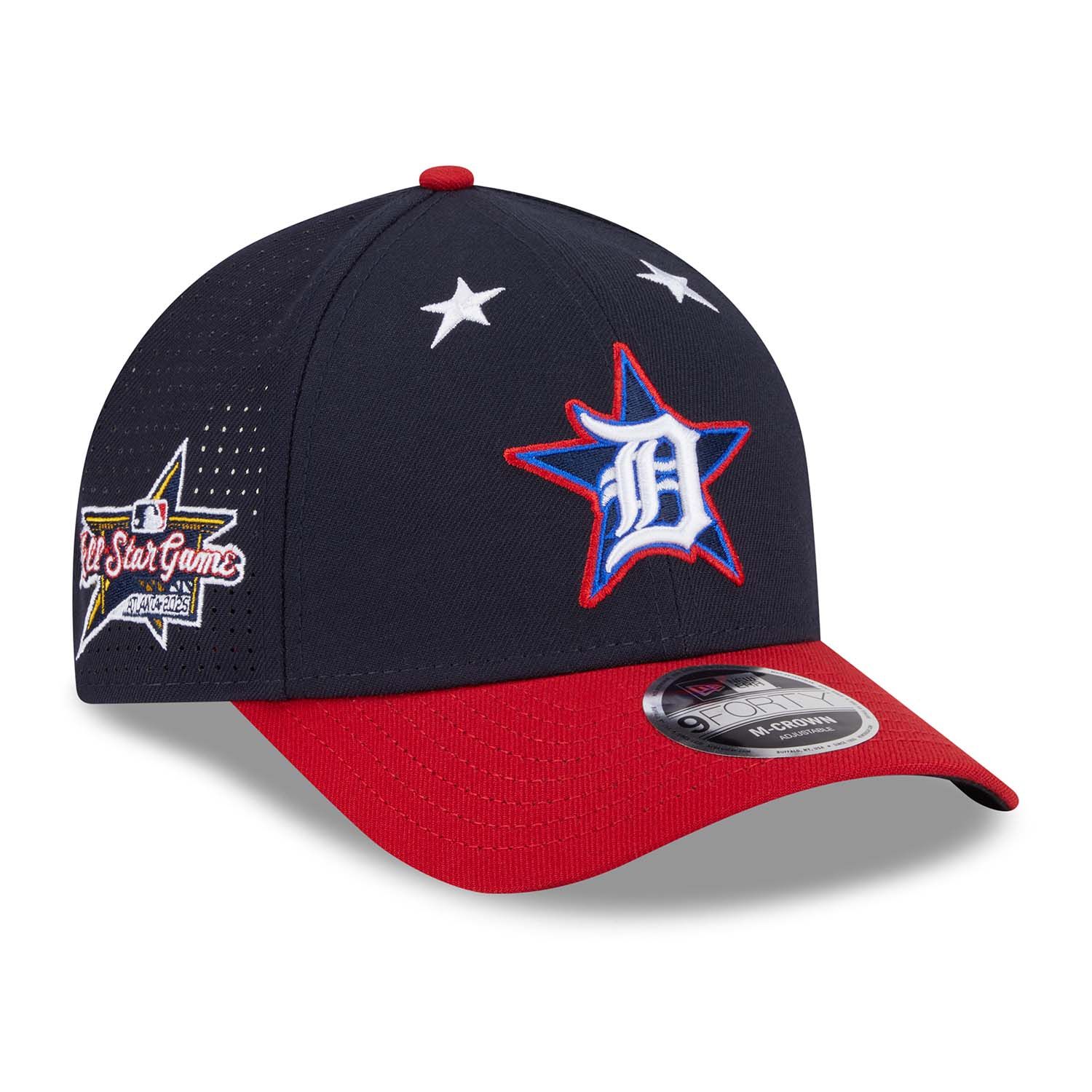 Detroit Tigers Authentic 2025 MLB All-Star Game New Era 9FORTY M-Crown Snapback Cap