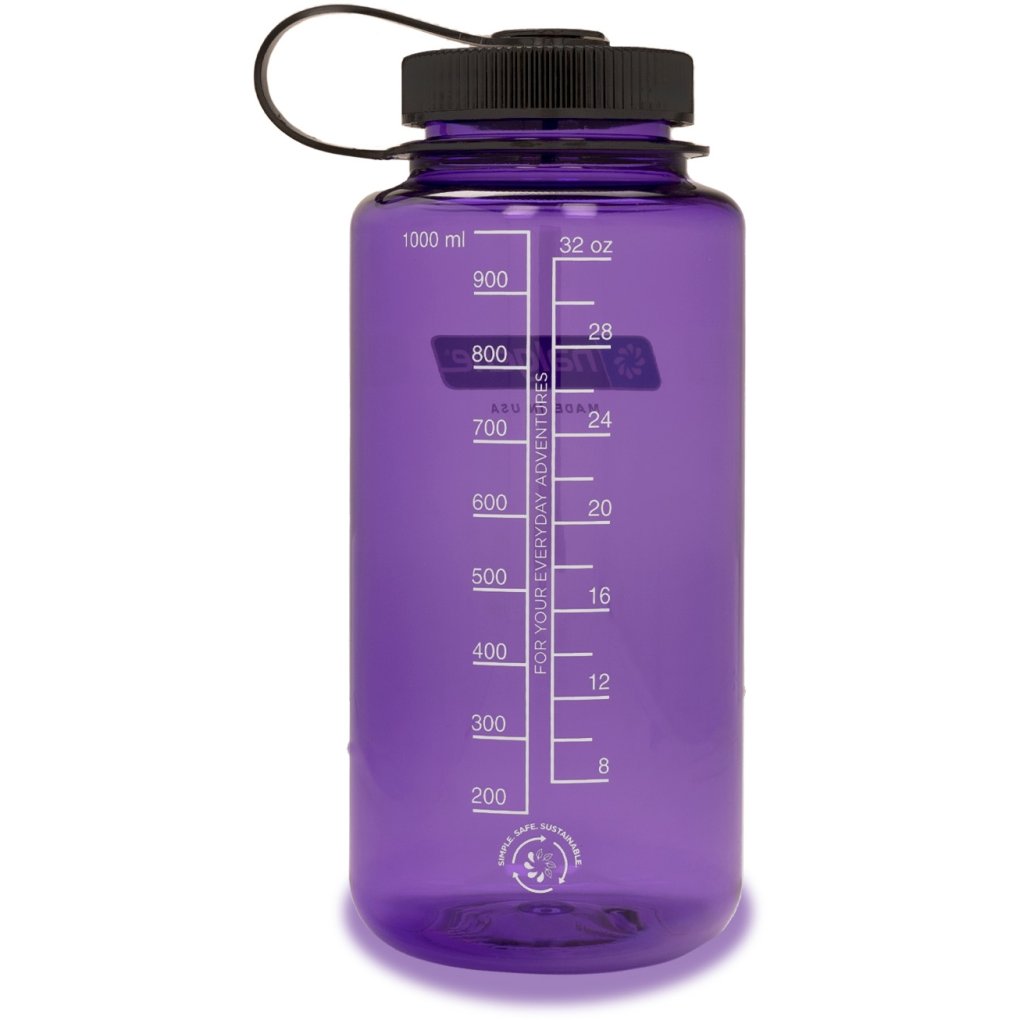 Nalgene Wide Mouth Sustain Bottle 1L - violet
