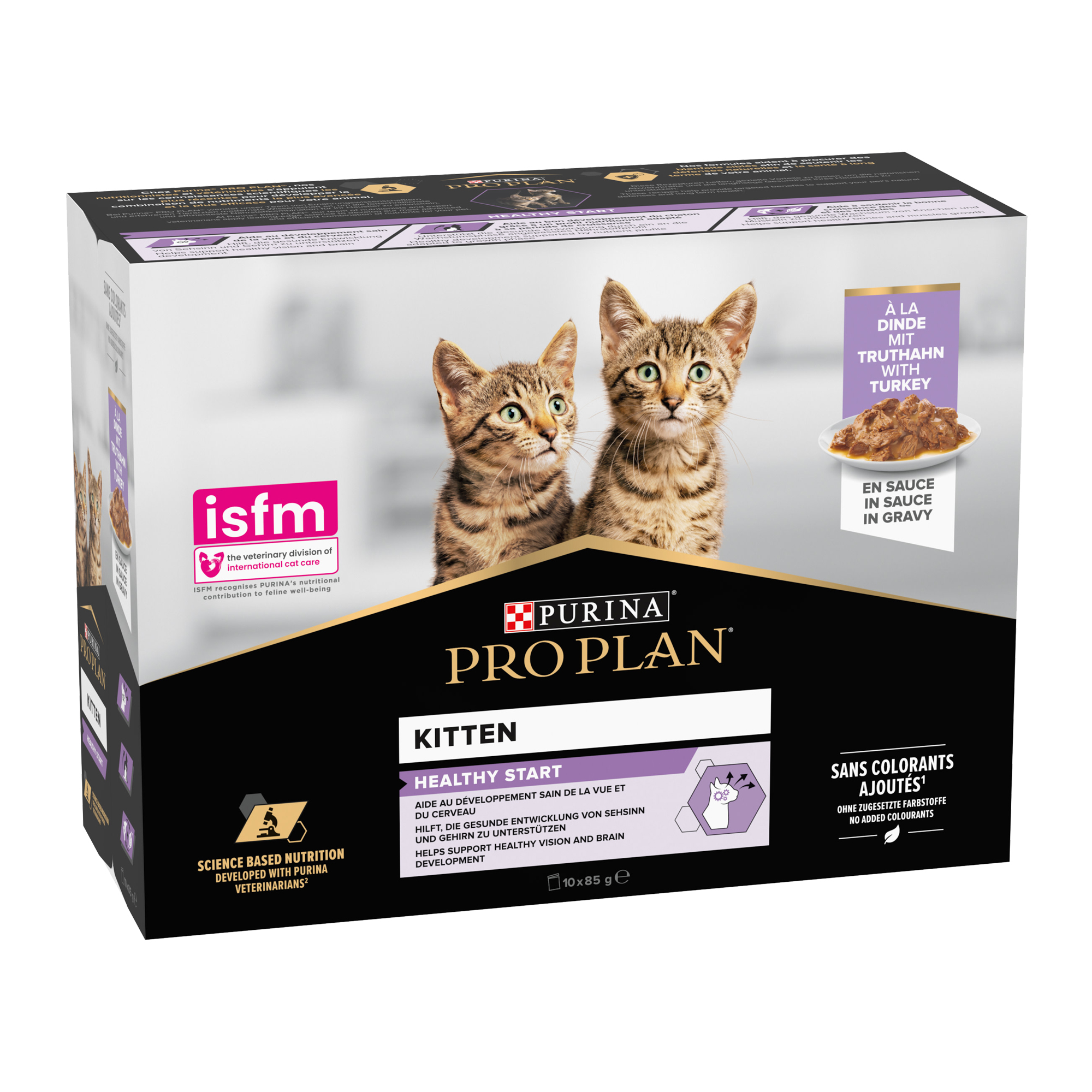 Purina Pro Plan Cat NutriSavour - Junior - 10 x 85 g