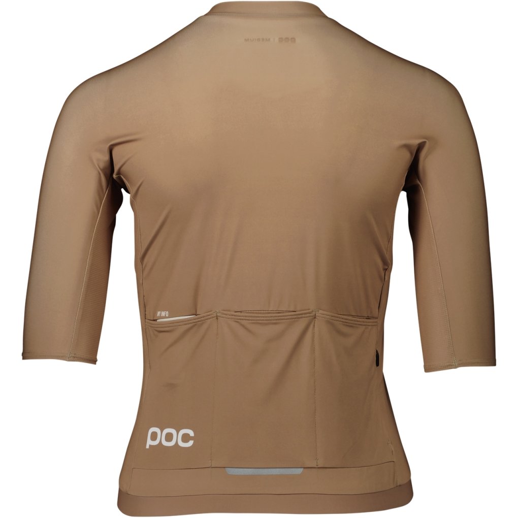 POC Pristine Short Sleeve Jersey Women - XL - Jasper Brown