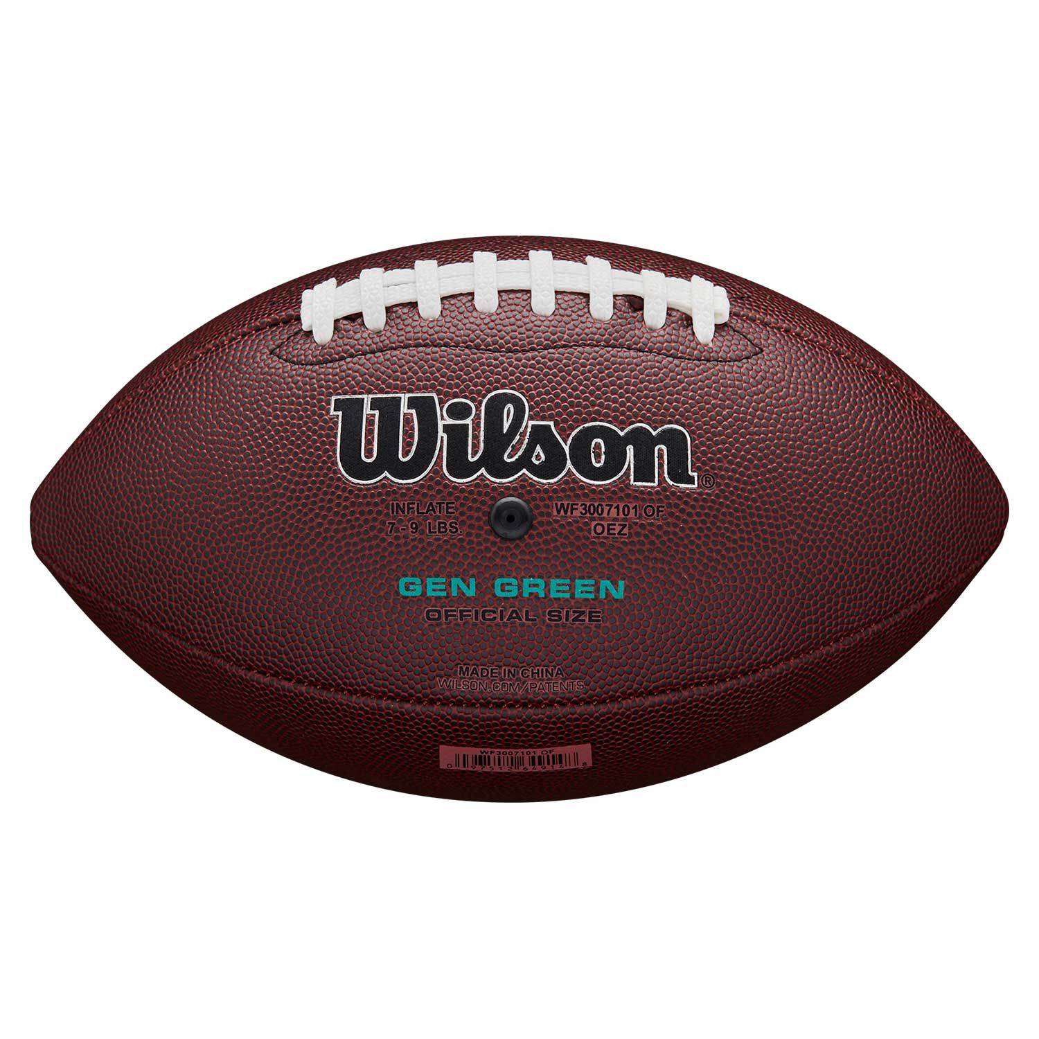 Wilson NFL Stride Pro Eco Official Size Football Braun (OFFICIAL SIZE)