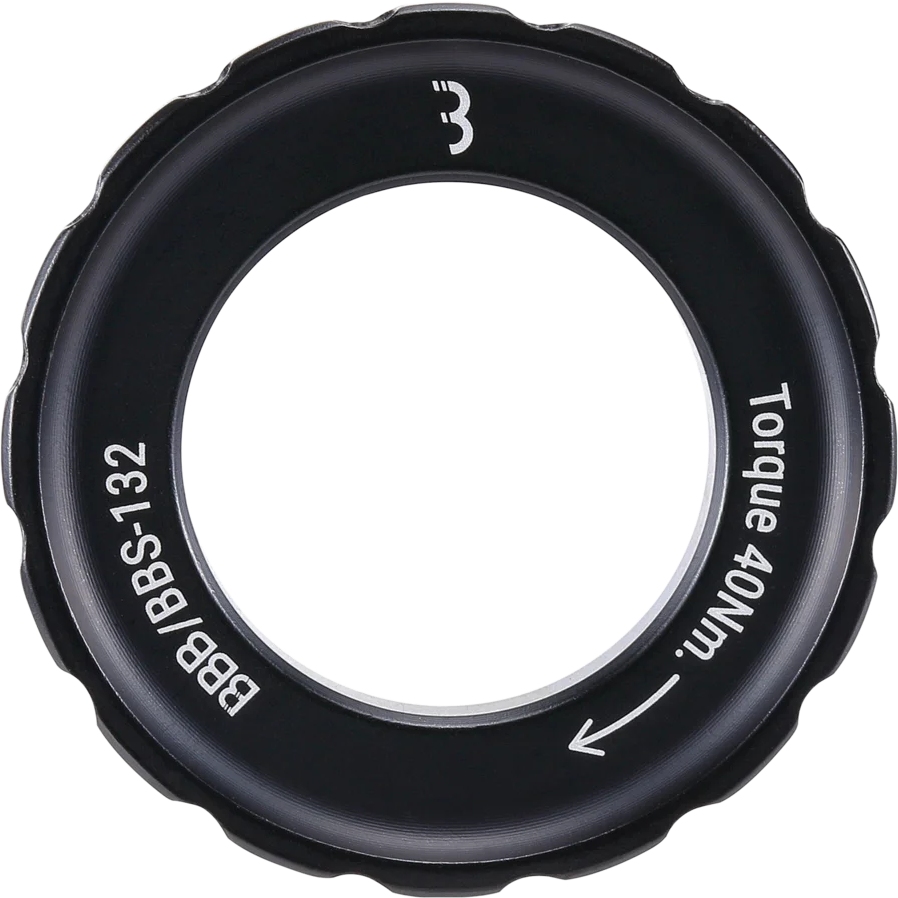 BBB Cycling Centerblock BBS-132 Lockring Centerlock - matt black - 15mm / 20 mm