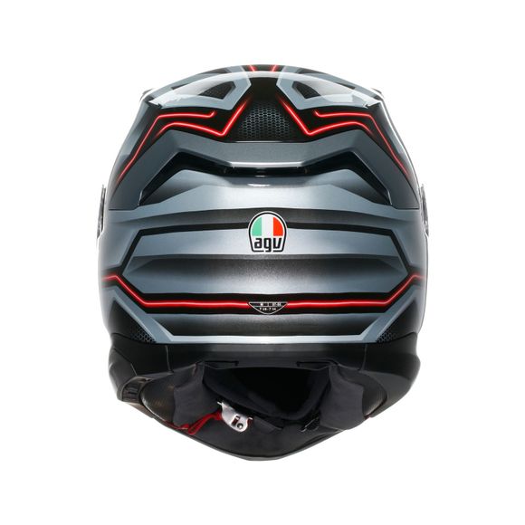 Casque intégral AGV K7 - JAEGER - Noir / GrisRef : AG1097