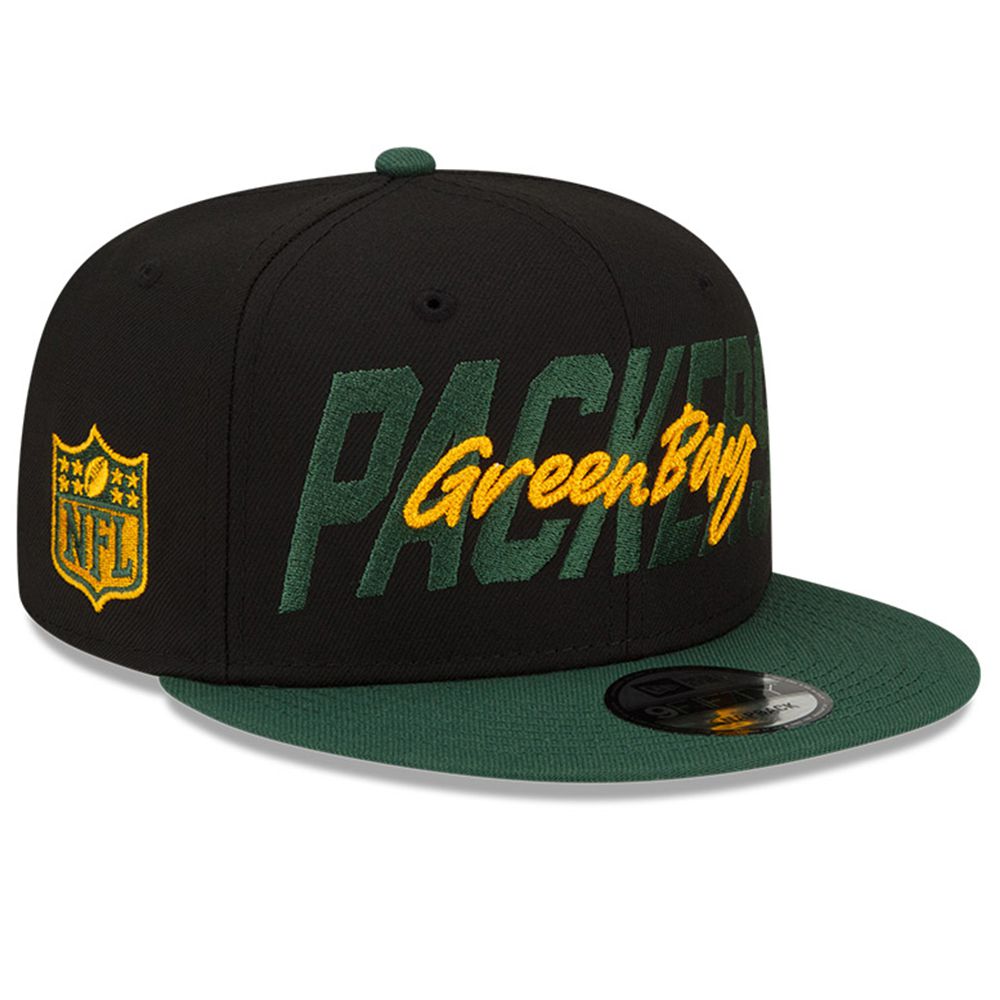 Green Bay Packers Official 2022 NFL Draft New Era 9FIFTY Snapback Cap