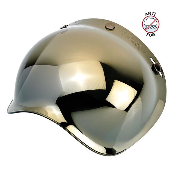 Biltwell Inc BUBBLE MIRROR Helmet Visor - GRINGO - YellowRef: BIC0028