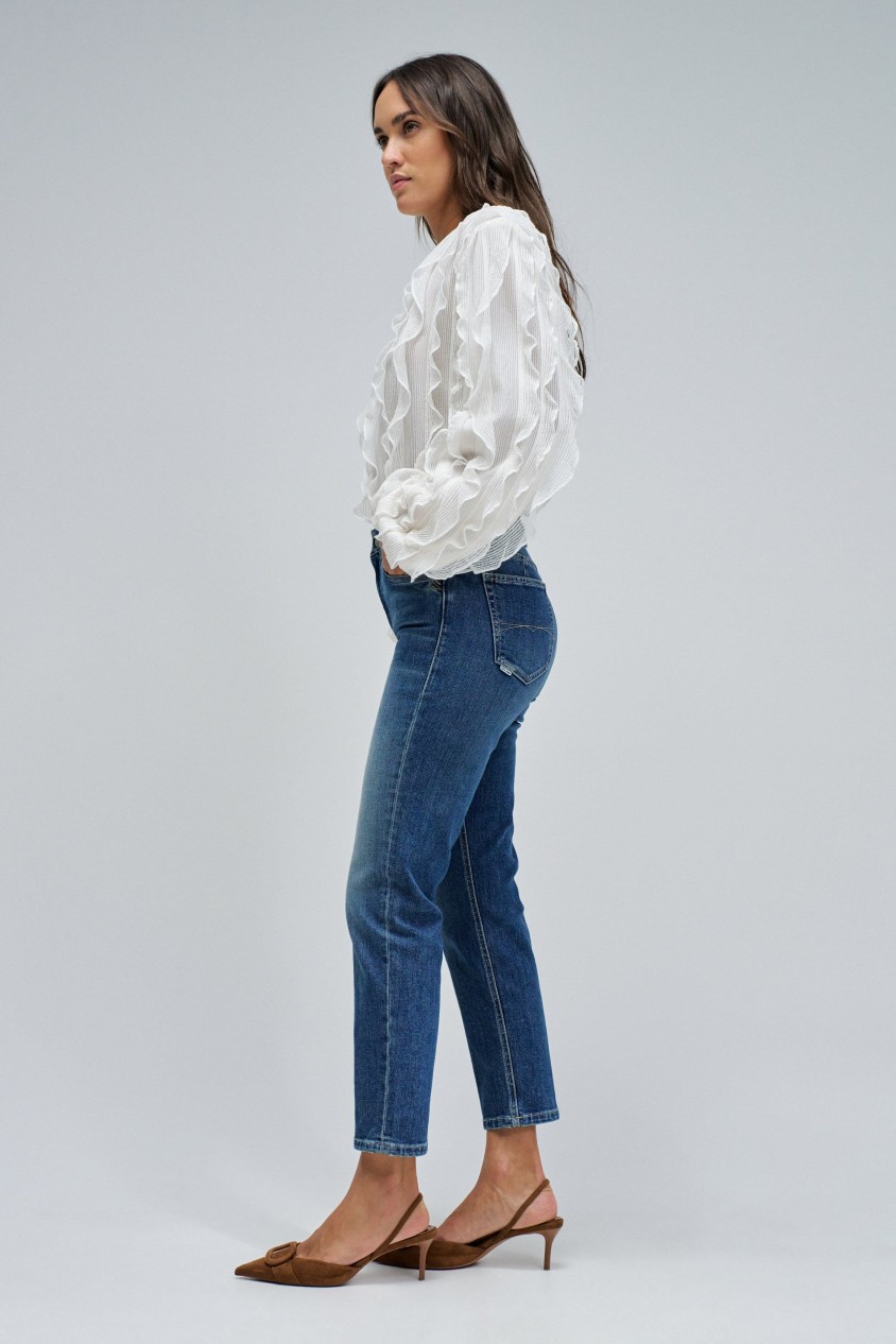 TRUE CROPPED SLIM JEANS