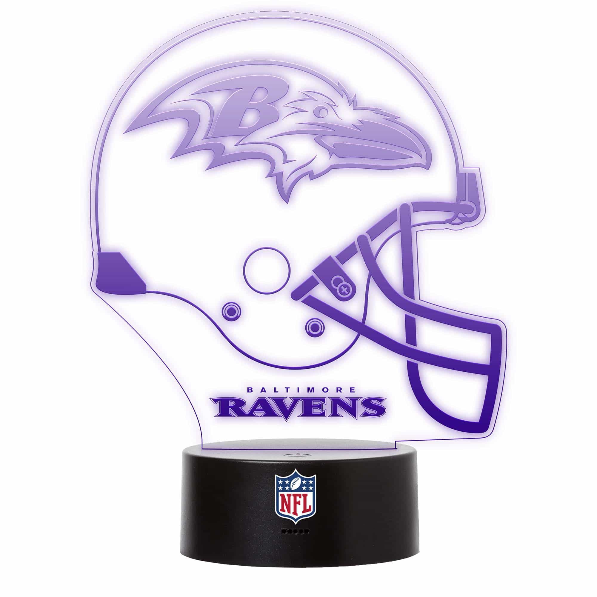Baltimore Ravens NFL Helmet LED Sign