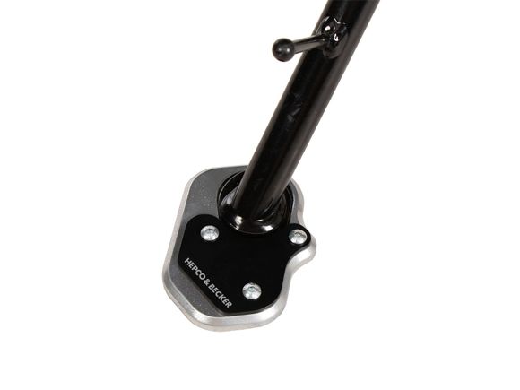 Hepco & Becker side stand extension - black/silverTRIUMPH 400 SPEED ​​400 - 2024 - 2025Ref: Hbe02621A / 42117664 00 91