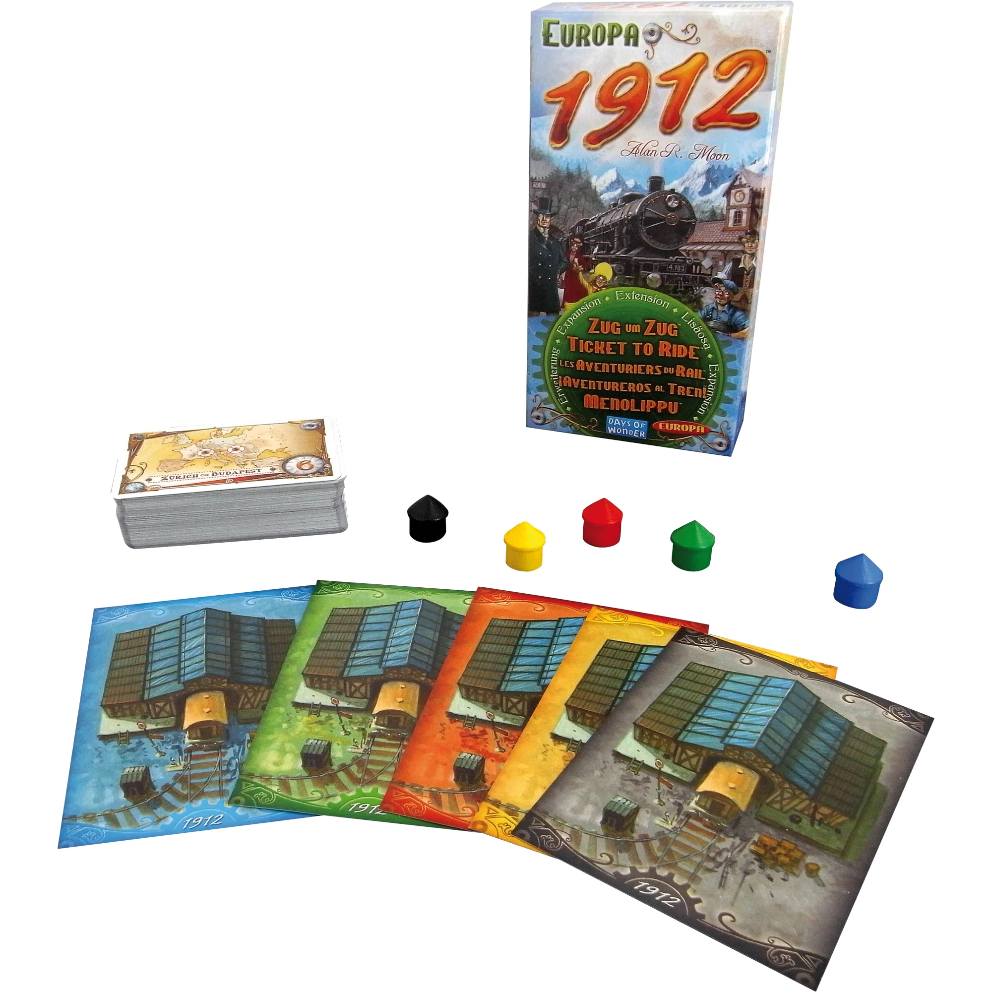 Ticket to Ride: Europa 1912 Expansion
