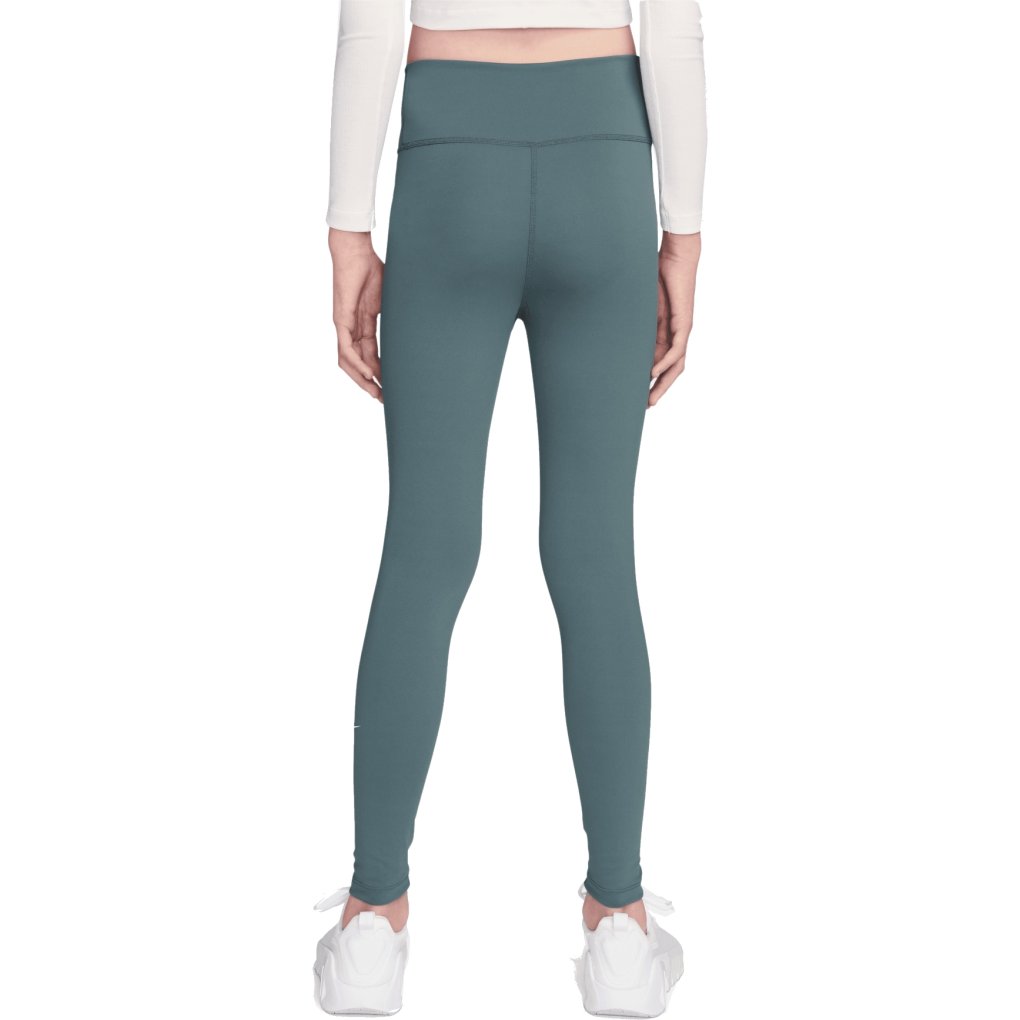 Nike One Dri-FIT Tights Kids - mineral slate/white FZ5605-382