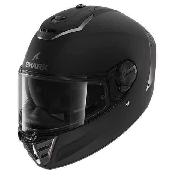 Shark Spartan RS Blank Mat - Black / GrayRef: SH1614