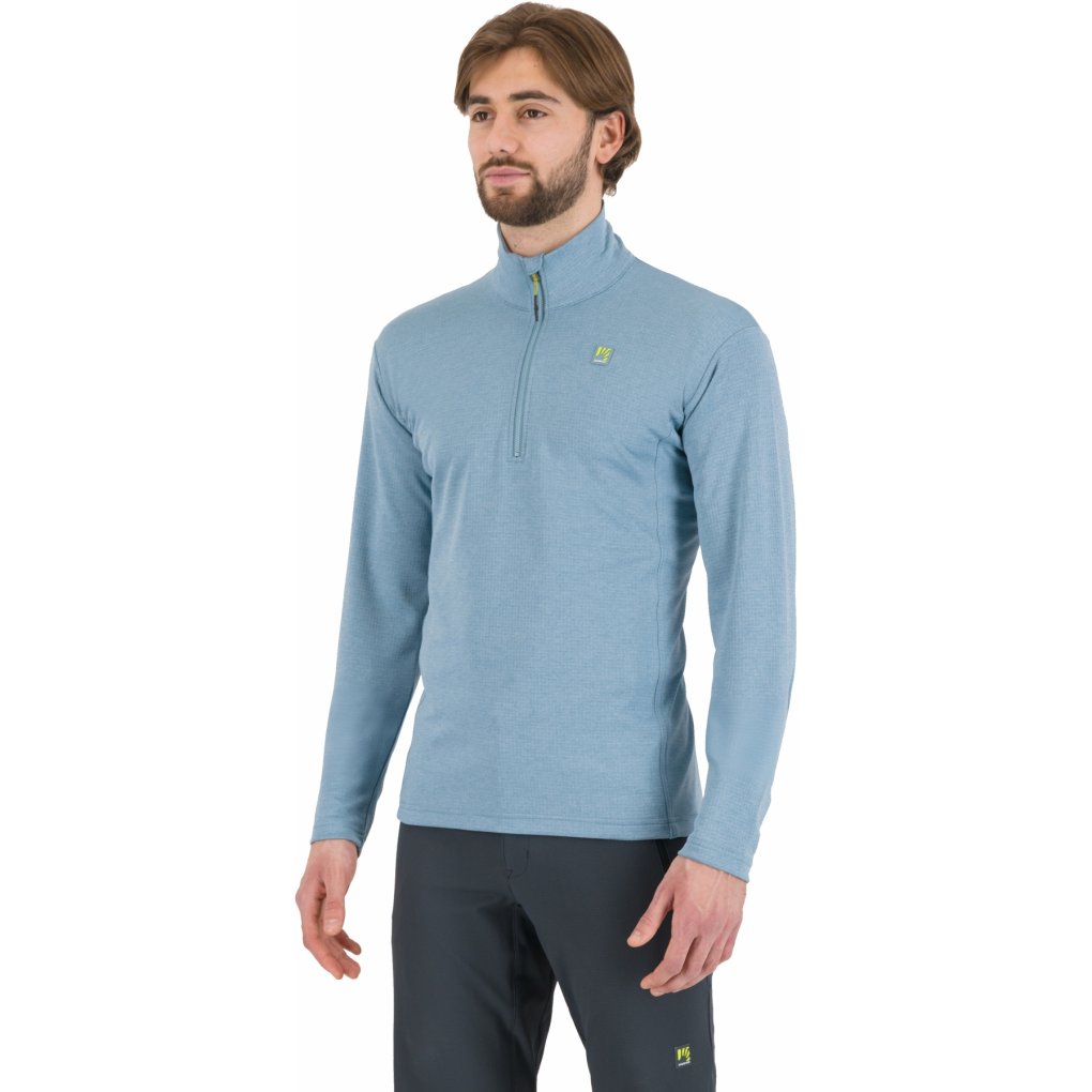 Karpos Pizzocco Half Zip Mid Layer Men - smoke blue