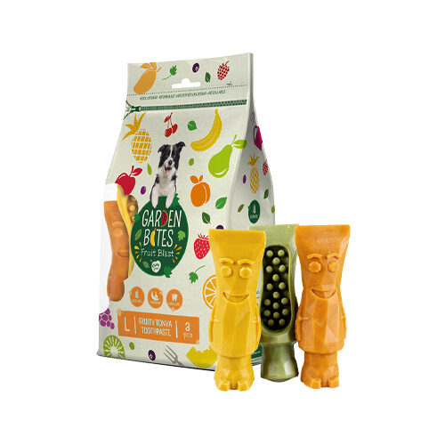 Duvo+ Garden Bites Fruity Tonya Toothpaste - L - 3 pieces
