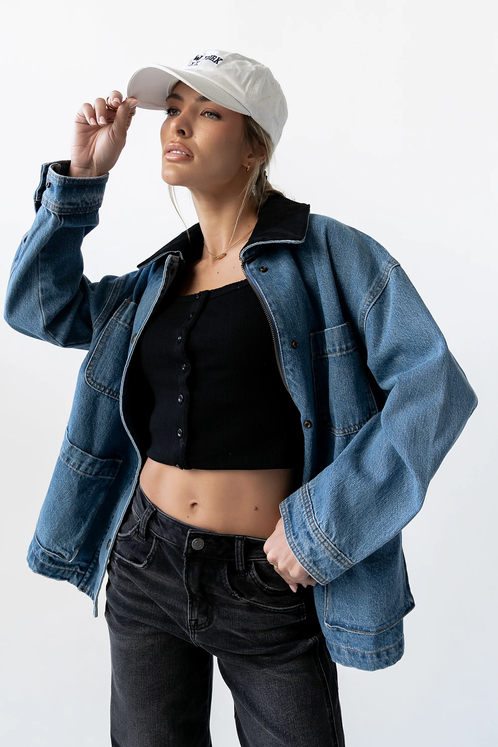 Anista Oversized Utility Jacket